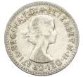 Монета 3 пенса 1958 года Австралия (Артикул: M2-81599) — Фото №2