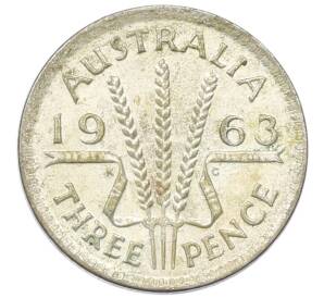 3 пенса 1963 года Австралия