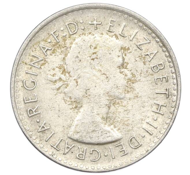 Монета 3 пенса 1961 года Австралия (Артикул: M2-81609) — Фото №2
