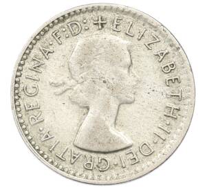 3 пенса 1955 года Австралия