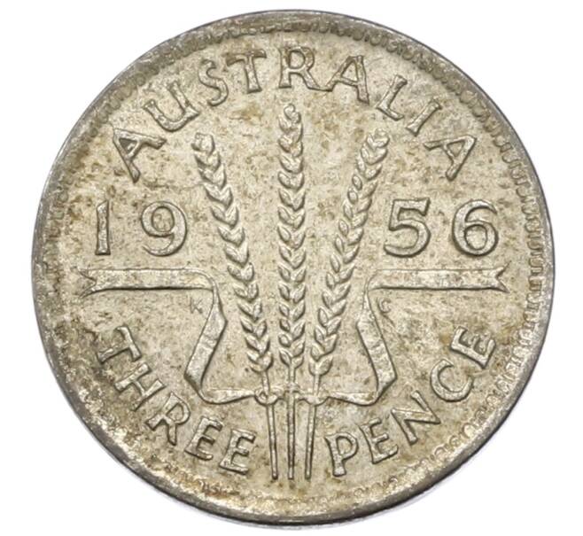Монета 3 пенса 1956 года Австралия (Артикул: M2-81611) — Фото №1