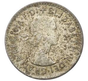 3 пенса 1956 года Австралия