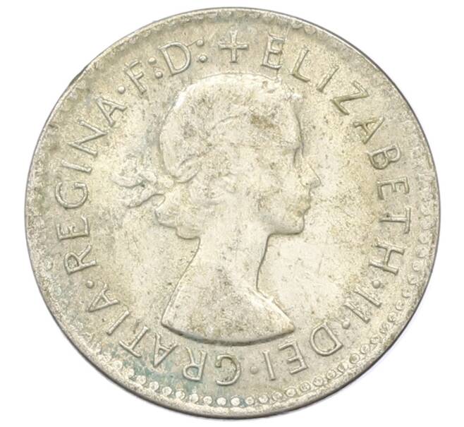 Монета 3 пенса 1959 года Австралия (Артикул: M2-81614) — Фото №2