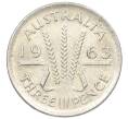 Монета 3 пенса 1963 года Австралия (Артикул: M2-81616) — Фото №1
