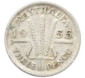 3 пенса 1955 года Австралия