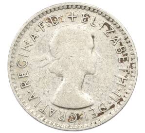 3 пенса 1955 года Австралия