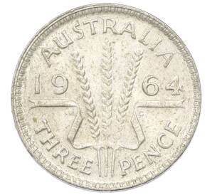 3 пенса 1964 года Австралия