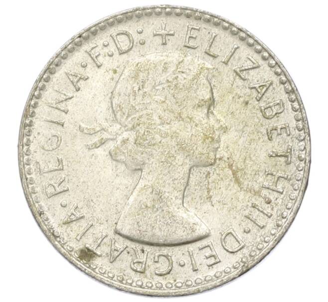 Монета 3 пенса 1964 года Австралия (Артикул: M2-81622) — Фото №2