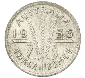 3 пенса 1956 года Австралия