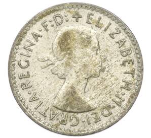 3 пенса 1956 года Австралия