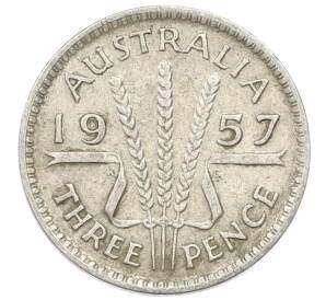 3 пенса 1957 года Австралия