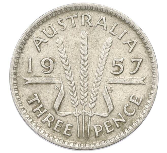 Монета 3 пенса 1957 года Австралия (Артикул: M2-81624) — Фото №1