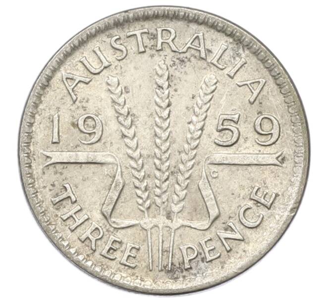 Монета 3 пенса 1959 года Австралия (Артикул: M2-81625) — Фото №1