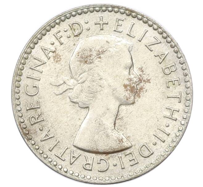 Монета 3 пенса 1955 года Австралия (Артикул: M2-81627) — Фото №2