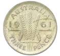 Монета 3 пенса 1961 года Австралия (Артикул: M2-81628) — Фото №1