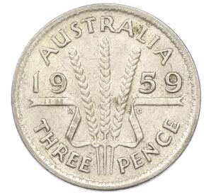 3 пенса 1959 года Австралия