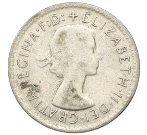 3 пенса 1959 года Австралия