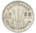 Монета 3 пенса 1956 года Австралия (Артикул: M2-81633) — Фото №1