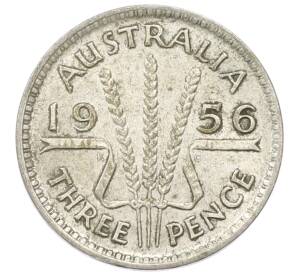 3 пенса 1956 года Австралия — Фото №1