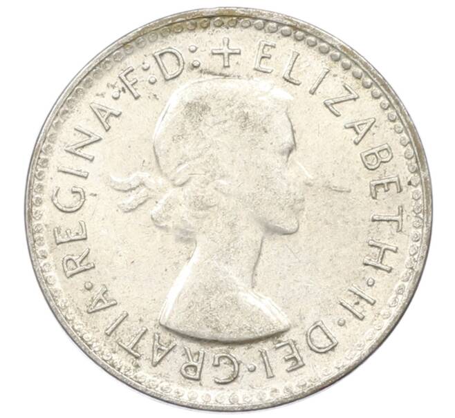 Монета 3 пенса 1960 года Австралия (Артикул: M2-81634) — Фото №2