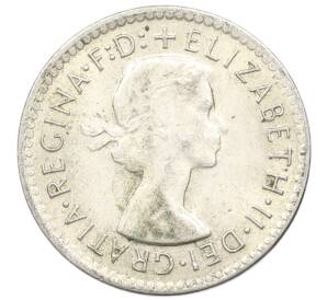 3 пенса 1959 года Австралия — Фото №2