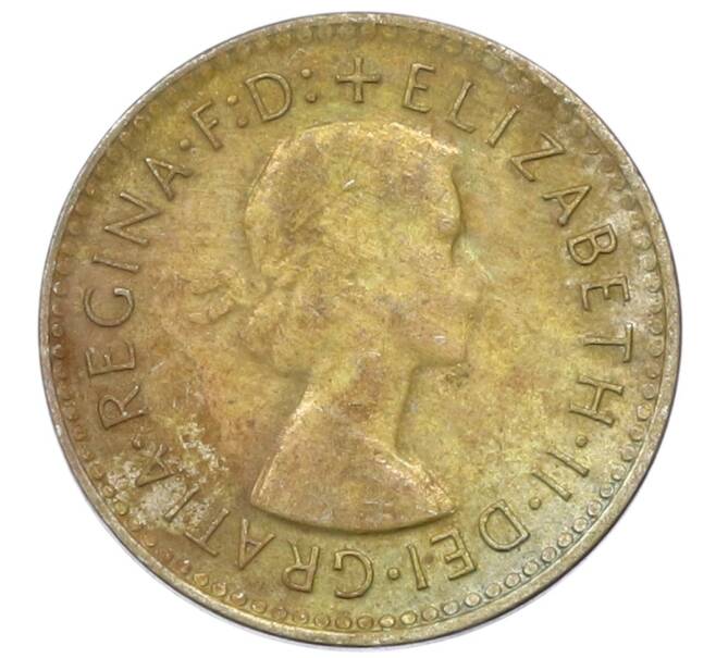 Монета 3 пенса 1957 года Австралия (Артикул: M2-81636) — Фото №2