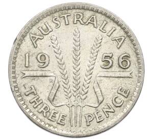 3 пенса 1956 года Австралия — Фото №1