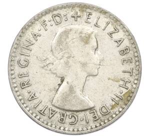 3 пенса 1956 года Австралия — Фото №2