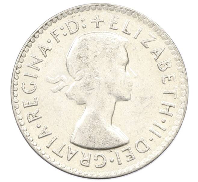 Монета 3 пенса 1963 года Австралия (Артикул: M2-81640) — Фото №2