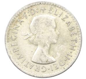 3 пенса 1959 года Австралия — Фото №2