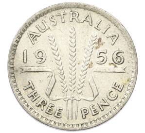 3 пенса 1956 года Австралия — Фото №1