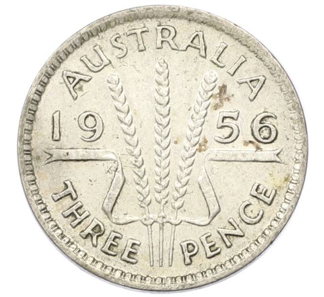 Монета 3 пенса 1956 года Австралия (Артикул: M2-81643) — Фото №1