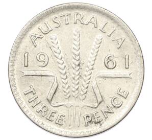 3 пенса 1961 года Австралия