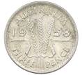 Монета 3 пенса 1958 года Австралия (Артикул: M2-81653) — Фото №1