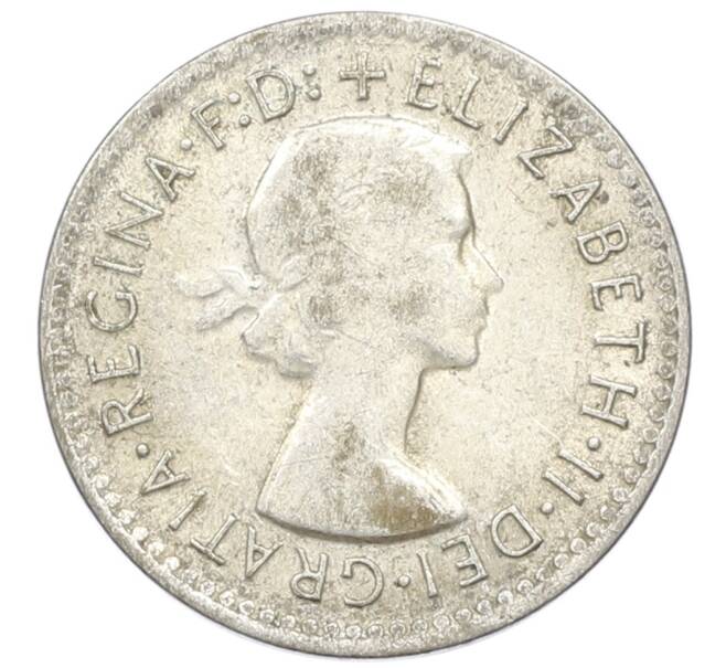 Монета 3 пенса 1958 года Австралия (Артикул: M2-81653) — Фото №2
