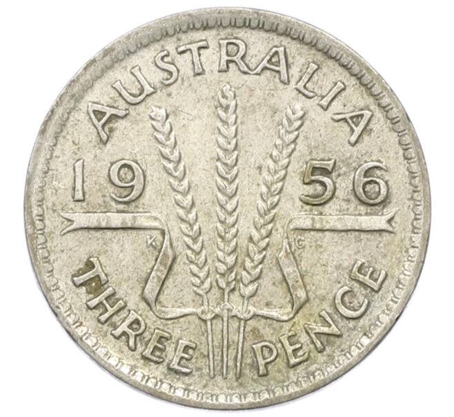 Монета 3 пенса 1956 года Австралия (Артикул: M2-81656) — Фото №1