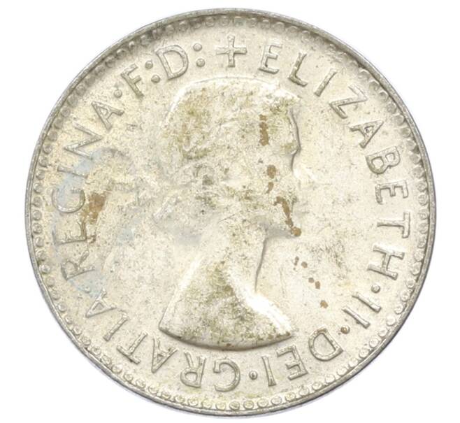 Монета 3 пенса 1964 года Австралия (Артикул: M2-81660) — Фото №2