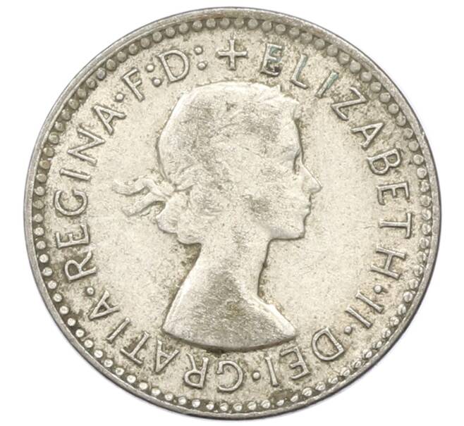 Монета 3 пенса 1959 года Австралия (Артикул: M2-81661) — Фото №2