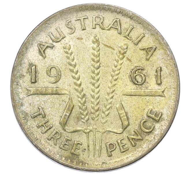 Монета 3 пенса 1961 года Австралия (Артикул: M2-81664) — Фото №1