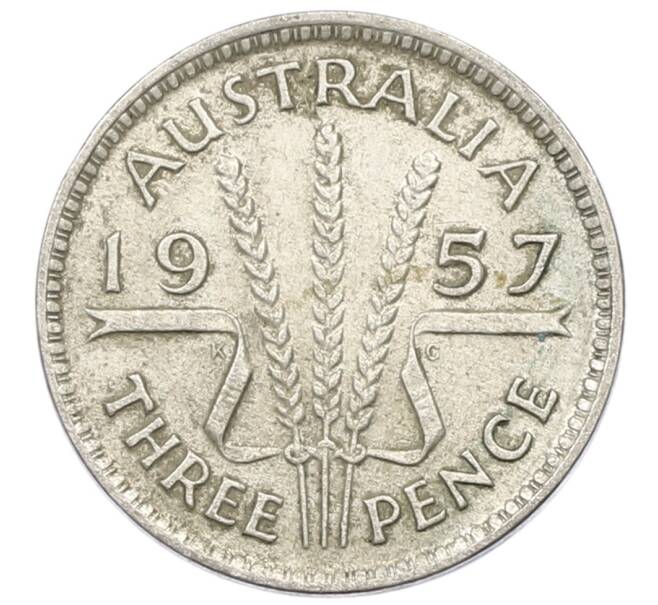 Монета 3 пенса 1957 года Австралия (Артикул: M2-81667) — Фото №1