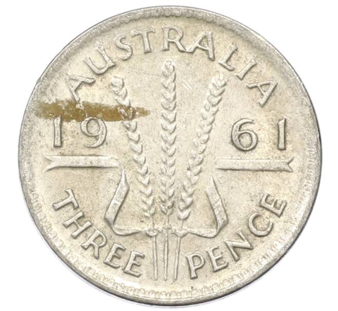 Монета 3 пенса 1961 года Австралия (Артикул: M2-81672) — Фото №1