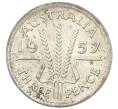 Монета 3 пенса 1957 года Австралия (Артикул: M2-81674) — Фото №1