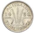 Монета 3 пенса 1958 года Австралия (Артикул: M2-81678) — Фото №1