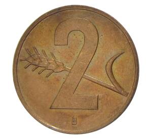 2 раппена 1958 года Швейцария — Фото №2