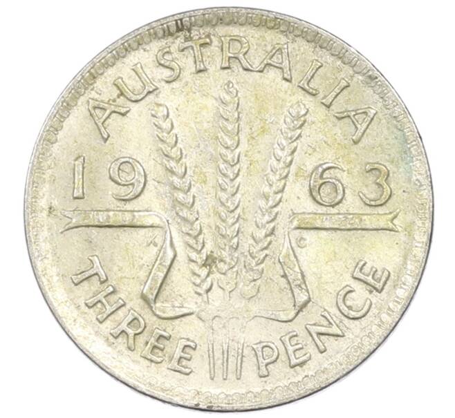 Монета 3 пенса 1963 года Австралия (Артикул: M2-81701) — Фото №1