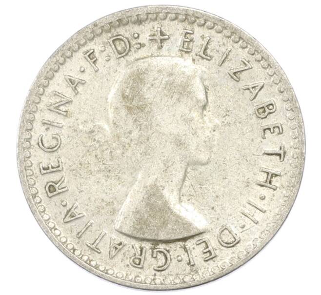 Монета 3 пенса 1959 года Австралия (Артикул: M2-81702) — Фото №2