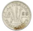 Монета 3 пенса 1956 года Австралия (Артикул: M2-81705) — Фото №1
