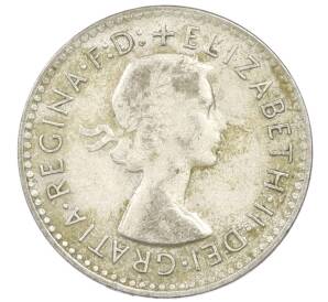 3 пенса 1956 года Австралия — Фото №2