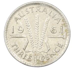 3 пенса 1961 года Австралия — Фото №1