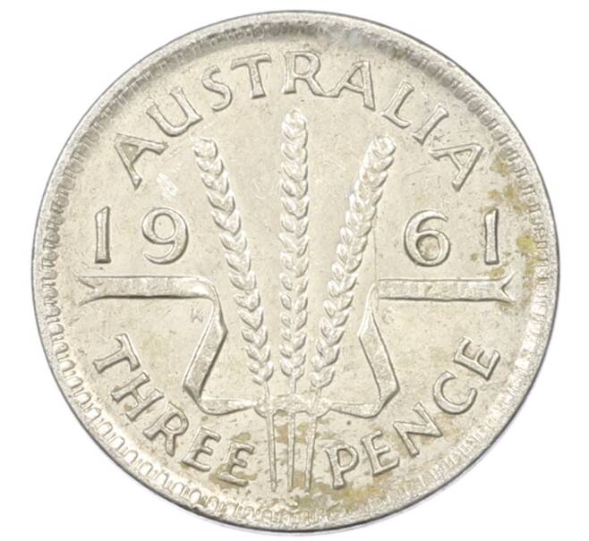 Монета 3 пенса 1961 года Австралия (Артикул: M2-81706) — Фото №1